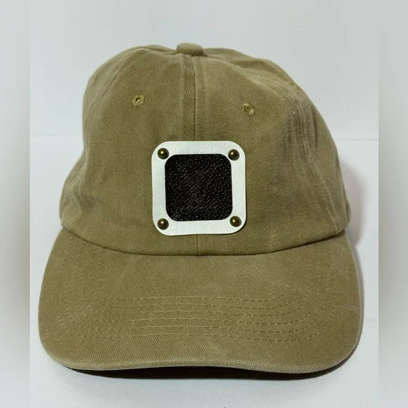 Brand New Traditional Monogram LV Upcycled Ball Cap - Picture 1 of 6